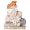 Enesco Jim Shore Disney Ariel, Scuttle And Max White Woodland Figurine, 7.75" 2 Enesco Jim Shore Disney Ariel, Scuttle And Max White Woodland Figurine, 7.75" -Hallmark online Shop Jim Shore Ariel Scuttle and Max White Woodland Figurine 6008066 01