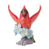 Enesco Jim Shore Caring Cardinal Forget-Me-Not Figurine, 4.8" 2 Enesco Jim Shore Caring Cardinal Forget-Me-Not Figurine, 4.8" -Hallmark online Shop Jim Shore Caring Cardinal ForgetMeNot Figurine 6009698 01