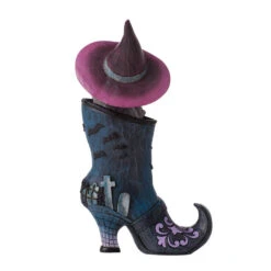 Enesco Jim Shore Black Cat Inside Of Witch's Boot Figurine, 8.26" 5 Enesco Jim Shore Black Cat Inside Of Witch's Boot Figurine, 8.26" -Hallmark online Shop Jim Shore Cat In Witchs Boot Figurine 6012750 02