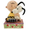 Enesco Jim Shore Charlie Brown Hugging Snoopy Figurine, 4.5" -Hallmark online Shop Jim Shore Charlie Brown Hugging Snoopy Figurine 6007936 01