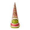 Enesco Jim Shore Dr. Seuss Naughty/Nice Grinch Gnome Figurine, 8.19" 1 Enesco Jim Shore Dr. Seuss Naughty/Nice Grinch Gnome Figurine, 8.19" -Hallmark online Shop Jim Shore NaughtyNice Grinch Gnome Figurine 6012704 01
