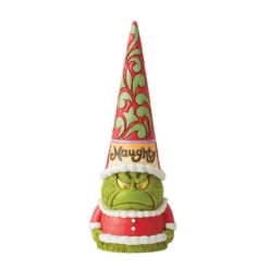 Enesco Jim Shore Dr. Seuss Naughty/Nice Grinch Gnome Figurine, 8.19" 5 Enesco Jim Shore Dr. Seuss Naughty/Nice Grinch Gnome Figurine, 8.19" -Hallmark online Shop Jim Shore NaughtyNice Grinch Gnome Figurine 6012704 02