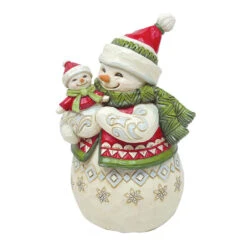 Enesco Jim Shore Pint-Sized Snow Mom And Snow Baby Figurine, 4.9" 7 Enesco Jim Shore Pint-Sized Snow Mom And Snow Baby Figurine, 4.9" -Hallmark online Shop Jim Shore PintSized Snow Mom Snow Baby Figurine 6012964 03