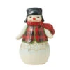 Enesco Jim Shore Pint-Sized Snowman In Plaid Figurine, 5" 2 Enesco Jim Shore Pint-Sized Snowman In Plaid Figurine, 5" -Hallmark online Shop Jim Shore PintSized Snowman in Plaid Figurine 6011483 01