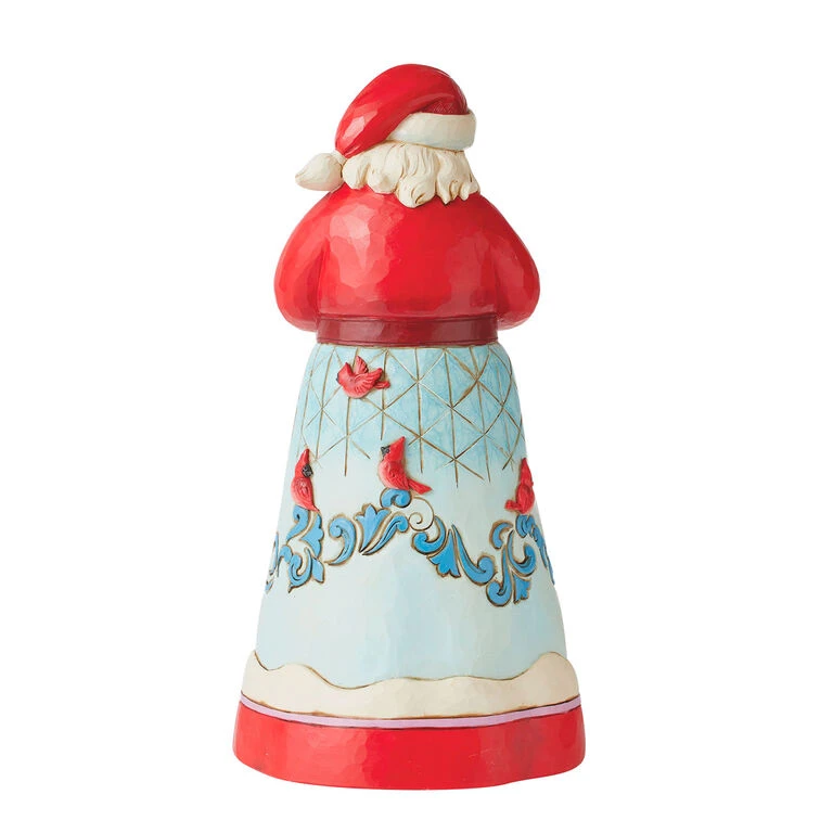 Enesco Jim Shore Santa And Cardinals Figurine, 7.8" 4 Enesco Jim Shore Santa And Cardinals Figurine, 7.8" - Image 2