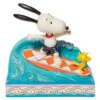 Enesco Jim Shore Peanuts Snoopy & Woodstock Surfing Figurine, 5.5" 2 Enesco Jim Shore Peanuts Snoopy & Woodstock Surfing Figurine, 5.5" -Hallmark online Shop Jim Shore Snoopy Woodstock Surfing Figurine 6010114 01