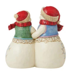 Enesco Jim Shore Snow Couple With Puppy Figurine, 5.12" -Hallmark online Shop Jim Shore Snowman Couple Puppy Dog Figurine 6012938 02