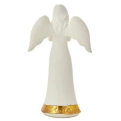 Hallmark Etched In A Mom's Heart Angel Figurine, 8.75" -Hallmark online Shop Joanne Eschrich Ceramic Angel Figurine for Mom 1JOA2106 02