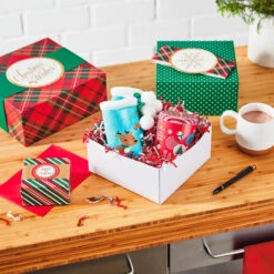 Hallmark Joy To You 3-Pack Christmas Gift Boxes, Assorted Sizes And Designs -Hallmark online Shop Joy to You Assorted Christmas Gift Boxes 55XBC1128 02