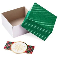 Hallmark Joy To You 3-Pack Christmas Gift Boxes, Assorted Sizes And Designs -Hallmark online Shop Joy to You Assorted Christmas Gift Boxes 55XBC1128 04