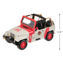 Hallmark The Car's The Star Jurassic Park 1992 Jeep Wrangler Metal Ornament -Hallmark online Shop Jurassic Park Jeep Keepsake Ornament 2199QXR8149 03