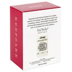 Hallmark The Car's The Star Jurassic Park 1992 Jeep Wrangler Metal Ornament -Hallmark online Shop Jurassic Park Jeep Keepsake Ornament 2199QXR8149 05