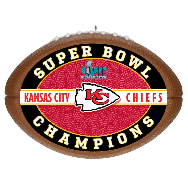 Hallmark NFL Kansas City Chiefs Super Bowl LVII Commemorative Ornament 3 Hallmark NFL Kansas City Chiefs Super Bowl LVII Commemorative Ornament