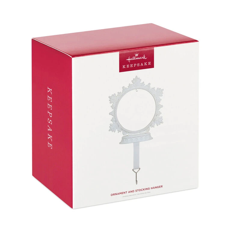 Hallmark Snowflake Ornament And Stocking Hanger 6 Hallmark Snowflake Ornament And Stocking Hanger - Image 4