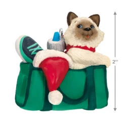 Hallmark Mischievous Kittens Ornament 10 Hallmark Mischievous Kittens Ornament -Hallmark online Shop Kitten in Gym Bag Keepsake Ornament 1599QXR8179 03