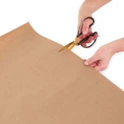 Hallmark Kraft Assorted 4-Pack Christmas Wrapping Paper, 88 Sq. Ft. -Hallmark online Shop Kraft Christmas Wrapping Paper for Kids JXW1085 07