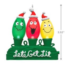 Hallmark Let's Get Lit Ornament With Light -Hallmark online Shop Lets Get Lit String Lights Keepsake Ornament 2199QGO2837 03