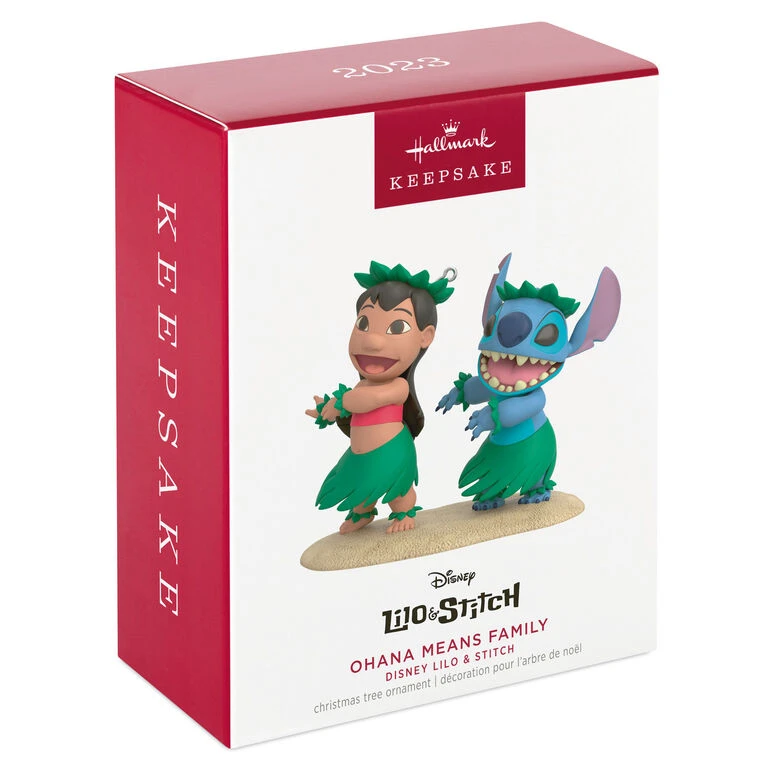 Hallmark Disney Lilo & Stitch Ohana Means Family Ornament 6 Hallmark Disney Lilo & Stitch Ohana Means Family Ornament - Image 4
