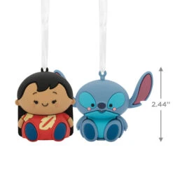 Better Together Disney Lilo & Stitch Magnetic Hallmark Ornaments, Set Of 2 9 Better Together Disney Lilo & Stitch Magnetic Hallmark Ornaments, Set Of 2 -Hallmark online Shop Lilo and Stitch Christmas Ornaments 3HCM2403 03