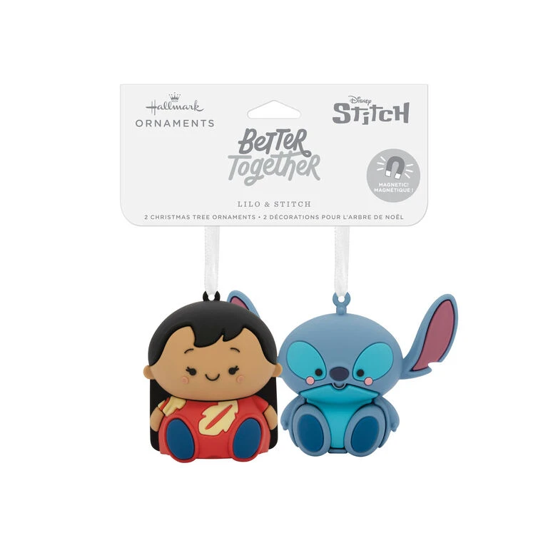 Better Together Disney Lilo & Stitch Magnetic Hallmark Ornaments, Set Of 2 6 Better Together Disney Lilo & Stitch Magnetic Hallmark Ornaments, Set Of 2 - Image 4