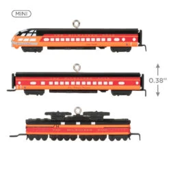 Hallmark Mini Lionel® Milwaukee Road EP-2 Passenger Ornaments, Set Of 3 -Hallmark online Shop Lionel Trains Milwaukee Road Cars Keepsake Ornaments 2299QXM9287 03