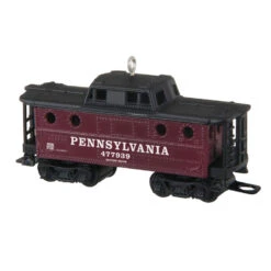 Hallmark Lionel® Pennsylvania K4 Caboose Metal Ornament -Hallmark online Shop Lionel Trains Red and Black Caboose Keepsake Ornament 2199QXI6379 06