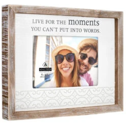 Live For The Moments Picture Frame, 4x6 5 Live For The Moments Picture Frame, 4x6 -Hallmark online Shop Live for the Moments Rustic Wood Picture Frame 342546 02