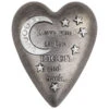 Love You To The Moon Art Heart Trinket Box, 3.5" -Hallmark online Shop Love You to the Moon HeartShaped Trinket Box 1003480346 01