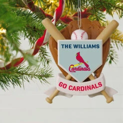 MLB Baseball Personalized Ornament, Cardinals™ 8 MLB Baseball Personalized Ornament, Cardinals™ -Hallmark online Shop MLB Baseball Personalized Ornament Cardinals 2499QHE1913B107 02
