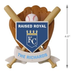 MLB Baseball Personalized Ornament, Royals™ 11 MLB Baseball Personalized Ornament, Royals™ -Hallmark online Shop MLB Baseball Personalized Ornament Royals 2499QHE1913B104 04