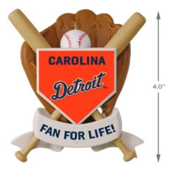 MLB Baseball Personalized Ornament, Tigers™ -Hallmark online Shop MLB Baseball Personalized Ornament Tigers 2499QHE1913B103 04