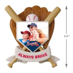 MLB Baseball Personalized Photo Ornament, Braves™ 11 MLB Baseball Personalized Photo Ornament, Braves™ -Hallmark online Shop MLB Baseball Personalized Photo Ornament Braves 2499QHE1913B3 04