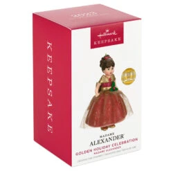 Hallmark Madame Alexander Golden Holiday Celebration Ornament 11 Hallmark Madame Alexander Golden Holiday Celebration Ornament -Hallmark online Shop Madame Alexander Doll Keepsake Ornament 1899QXR8087 04