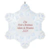 Hallmark Magic Sparkling Snowflake Script Text Personalized Ornament With Light -Hallmark online Shop Magic Sparkling Snowflake Script Text Personalized Keepsake Ornament With Light 2999QHE2010B1 01