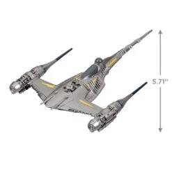 Hallmark Star Wars: The Mandalorian™ The Mandalorian's N-1 Starfighter™ Ornament -Hallmark online Shop Mandalorian Starfighter Keepsake Ornament 2999QXI7119 03