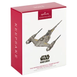 Hallmark Star Wars: The Mandalorian™ The Mandalorian's N-1 Starfighter™ Ornament -Hallmark online Shop Mandalorian Starfighter Keepsake Ornament 2999QXI7119 04