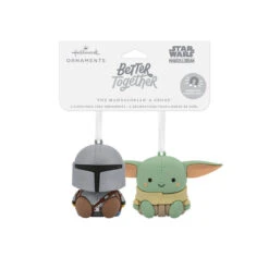 Better Together Star Wars: The Mandalorian™ And Grogu™ Magnetic Hallmark Ornaments, Set Of 2 10 Better Together Star Wars: The Mandalorian™ And Grogu™ Magnetic Hallmark Ornaments, Set Of 2 -Hallmark online Shop Mandalorian and Grogu Christmas Ornaments 3HCM2401 04