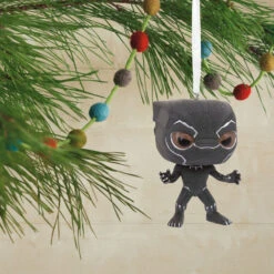Marvel Black Panther Funko POP!® Hallmark Ornament -Hallmark online Shop Marvel Black Panther Funko POP Christmas Ornament 3HCM2308 02