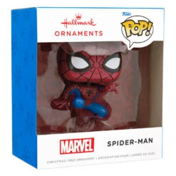 Marvel Spider-Man Funko POP!® Hallmark Ornament -Hallmark online Shop Marvel SpiderMan Funko POP Christmas Ornament 3HCM1102 04