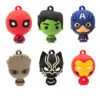 Mini Marvel Super Heroes Shatterproof Hallmark Ornaments, Set Of 6 -Hallmark online Shop Marvel Super Heroes Miniature Christmas Ornaments Set of 6 2HCM9228 01