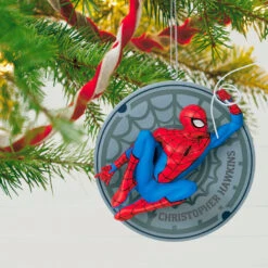 Hallmark Marvel The Amazing Spider-Man Personalized Ornament -Hallmark online Shop Marvel The Amazing SpiderMan Personalized Keepsake Ornament 2499QHE2115B1 02