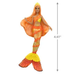 Hallmark Barbie™ Mermaid Ornament With Light 10 Hallmark Barbie™ Mermaid Ornament With Light -Hallmark online Shop Mermaid Barbie Keepsake Ornament 1899QXI6999 03