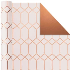 Hallmark Metallic Shimmer 3-Pack Reversible Wrapping Paper, 120 Sq. Ft. Total -Hallmark online Shop Metallic Shimmer 3Pack Reversible Wrapping Paper 5EWR2435 05