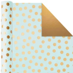Hallmark Metallic Shimmer 3-Pack Reversible Wrapping Paper, 120 Sq. Ft. Total -Hallmark online Shop Metallic Shimmer 3Pack Reversible Wrapping Paper 5EWR2435 06