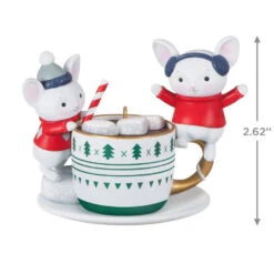 Hallmark Merry Mice With Hot Cocoa Ornament -Hallmark online Shop Mice in Hot Cocoa Mug Keepsake Ornament 1999QXT4119 03