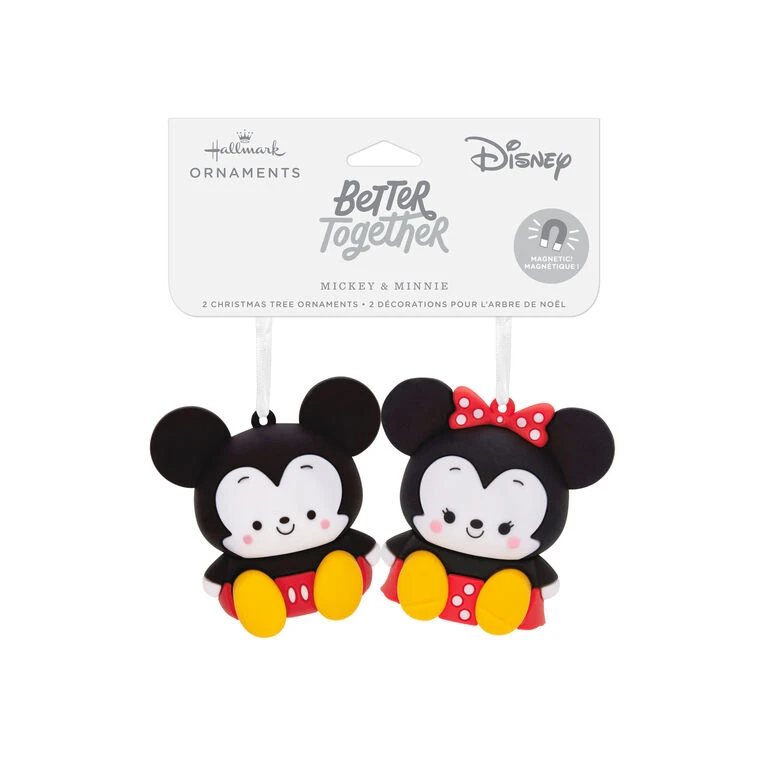 Better Together Disney Mickey And Minnie Magnetic Hallmark Ornaments, Set Of 2 6 Better Together Disney Mickey And Minnie Magnetic Hallmark Ornaments, Set Of 2 - Image 4