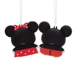 Better Together Disney Mickey And Minnie Magnetic Hallmark Ornaments, Set Of 2 11 Better Together Disney Mickey And Minnie Magnetic Hallmark Ornaments, Set Of 2 -Hallmark online Shop Mickey and Minnie Christmas Ornaments 3HCM2402 06