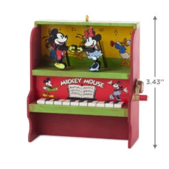 Hallmark Disney Mickey And Minnie Let's Dance! Musical Ornament With Motion 10 Hallmark Disney Mickey And Minnie Let's Dance! Musical Ornament With Motion -Hallmark online Shop Mickey and Minnie Piano Keepsake Ornament 2699QXD6717 03