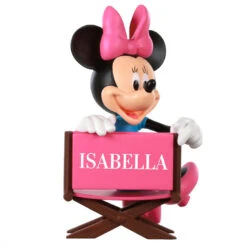 Hallmark Disney Minnie Mouse In Director's Chair Personalized Ornament