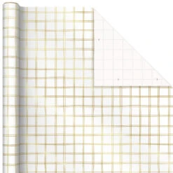 Hallmark Modern Holiday 3-Pack Wrapping Paper Assortment, 120 Sq. Ft. -Hallmark online Shop Modern Holiday Wrapping Paper 5JXW1205 05